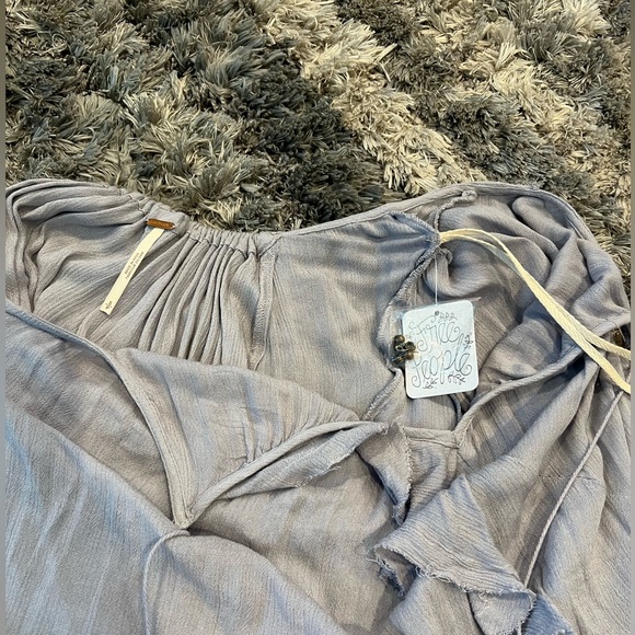 FREE PEOPLE GREY DRESS - Picture 2 of 6